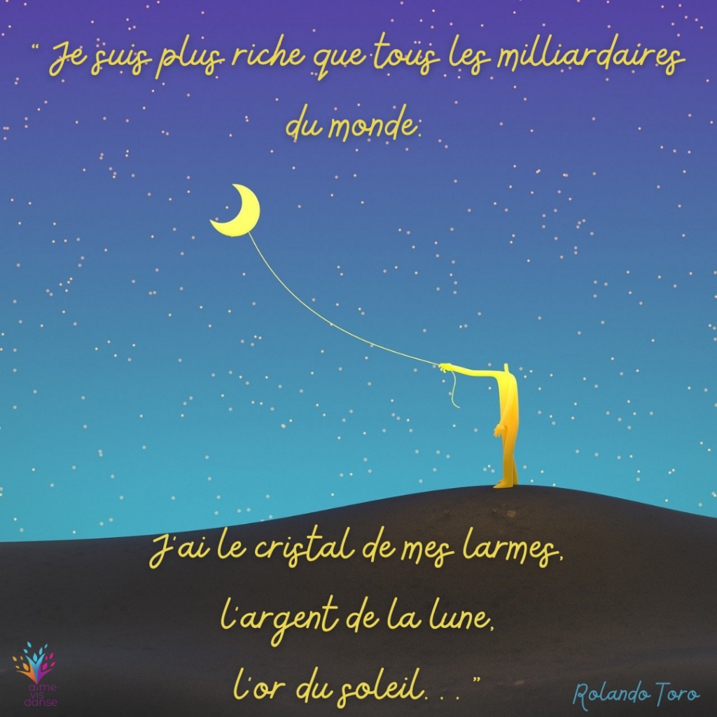 Citation Rolando Toro Abondance - Biodanza