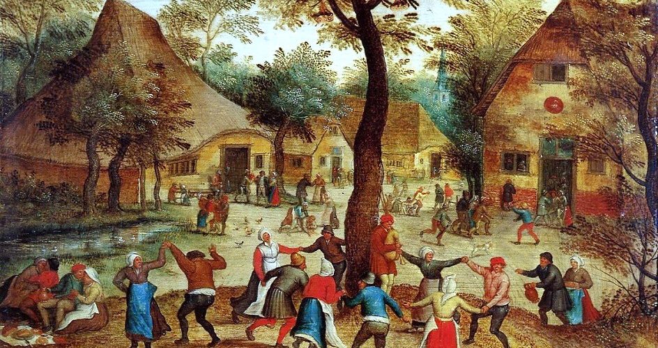Pieter Brueghel Ronde Danse arbre Participation
