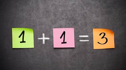 1+1=3