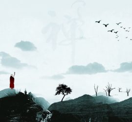 La beauté du silence - esquisse zen