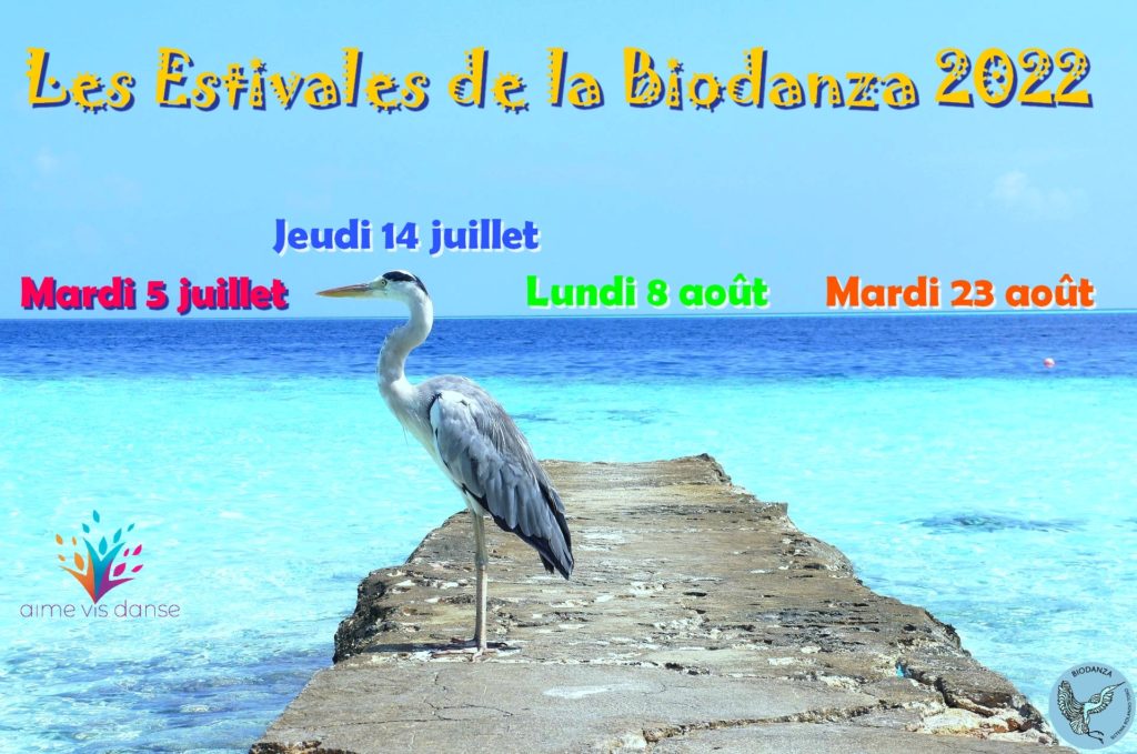 Estivales de la Biodanza - Bruxelles - juillet août 2022