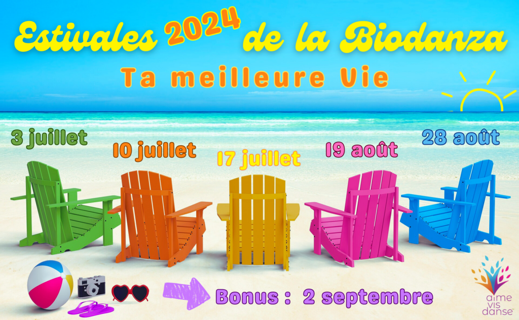 Estivales Biodanza Bruxelles 2024