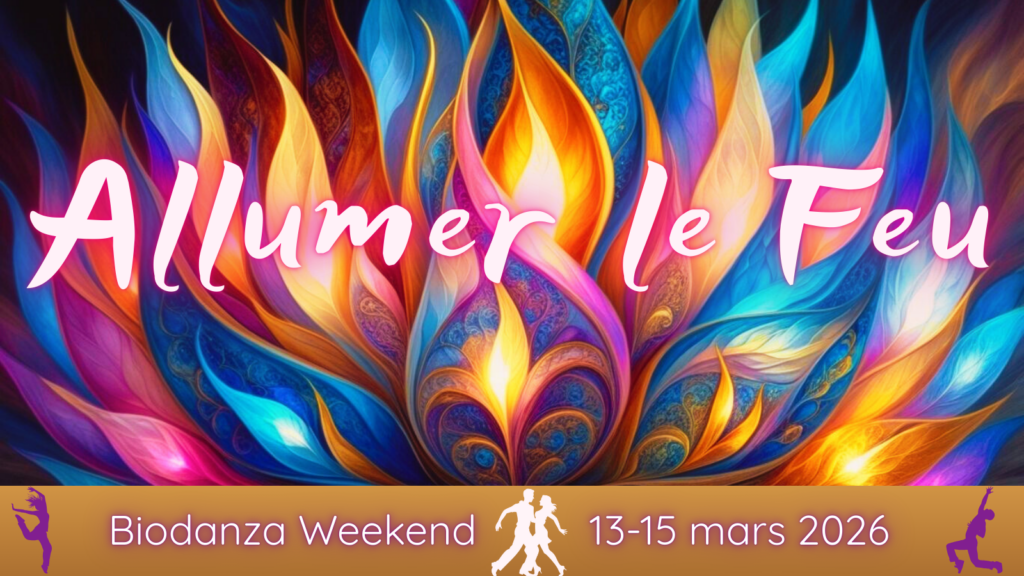Stage de Biodanza Allumer le feu banner